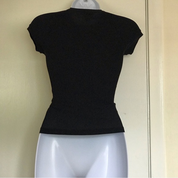 bbsp bebe ,size M , black short sleeves woman’s top - Picture 7 of 15